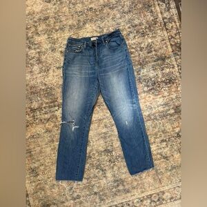 Madewell high rise slim crop boy jean size 29 VGUC